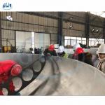 3550mm Dimater 20mm Thickness 2:1 Semi Elipsoidal Dish End For Water Storage Tank for sale