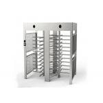 Double Arm Bi Directional Full Body Turnstile SS304 For Railway Station for sale