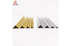 China Transition Profile Aluminium L Shape Trim Ceramic Edge Protector Angle Strips supplier