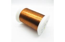 China Aiw 220 Degree Enameled Copper Winding Wire Super Fine Flat supplier