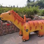 Outdoor Animatronic Dinosaur Ride Remote Control for Dinosaur Parks for sale
