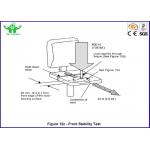 600N Chairs Seats Front Stability Furniture Testing Machine 60mm from front edge