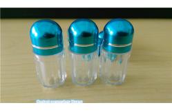 China Reusable Small Plastic Pill Bottles Empty Plastic Pill Containers For Single Capsule supplier