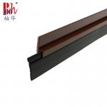Antistatic Door Bottom Seal Strip Self Stick Door Sweep with PVC Rubber Tape for sale