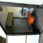 Built In Heating Chamber Q235B Steel Asphalt Heating Tank for sale