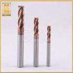 4 Flutes Unequal Helix High Performance Carbide End Mills Ceramic Milling Cutter for sale