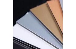 China Rectangle Non Toxic 1570mm 0.03mm Alu Composite Panel supplier