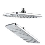 Large Rectangular Shower ABS Plastic Electroplating Shower With Polished Finish for sale