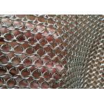 AISI 304 316 Metal Mesh Drapery 1.2mm Wire 10mm For Space Divider / Sun Screen for sale