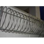 Razor Concertina Barbed Wire Galvanized Blade Fence For Security Perimeter for sale