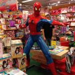 Fiberglass Marvel Spider Man Statue Life Size Spiderman Statue for sale