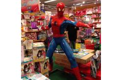 China Fiberglass Marvel Spider Man Statue Life Size Spiderman Statue supplier