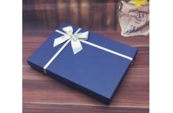 China Custom Made Rigid Cardboard Boxes With Ribbons For Gifts Packaging supplier