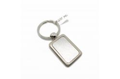 China Siliver Personalized Keychains with Customized Logo Prompt Delivery supplier