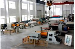 China Longitudinal Shearing 40-60m/min Cut To Length Line Machine PLC control supplier