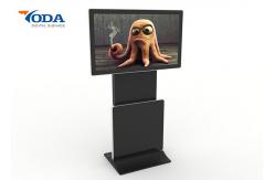 China Waterproof Rotating Touch Screen Monitor 50 - 60Hz Scanning Frequency supplier