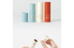 China Custom Printed Push Up Twist Paper Tubes for Lipstick Deodorant supplier