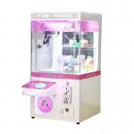Metal Acrylic Plastic Coin Mini Claw Machine for Kids Custom Candy Pusher 30KG for sale