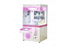 China Coin Pusher with Metal and Acrylic Materials Mini Tiny Little Claw Machine supplier