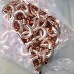 180 Degree C71500 Copper Nickel Elbow Long Radius Customized SCH 10S Elbow Butt Welding Fittings for sale