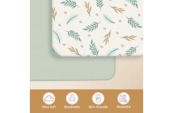 China Non Irritating Cradle Fitted Sheet Soft Easy To Carry Skin Friendly Material supplier