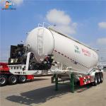 3 Axles 50 Tons Bulk Cement Carrier Tanker Semi Truck Trailer for sale