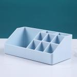 Simple Trapezoidal Plastic Makeup Organizer Box Office Table Finishing for sale
