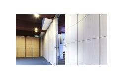 China Soundproof Removable Office Hotel Partition Walls With Semi Automatic Electric System supplier