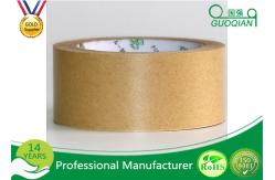 China Automatic Adhesive Custom Printed Kraft Paper Tape For Packing / Wrapping supplier