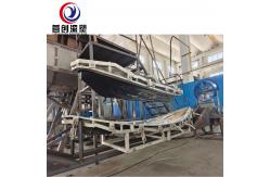 China Automatic Rock And Roll Rotomoulding Machines 4000*3200*2500mm supplier