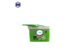 China Anti - Counterfeiting Plastic Cookie Containers IML Decoration 2.8L supplier