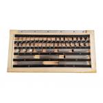 46pcs Gauge Blocks Set with Grade 1 Precision DIN Standard