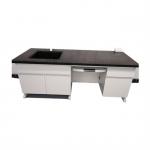 Multiscene Blue Chemistry Laboratory Furniture , Rustproof Lab Bench With Drawers