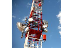 China Q235 Angle Steel 3 Legs Telecommunication Lattice Tower supplier