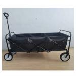 PVC 600D Foldable Beach Trolley All Terrain Folding Wagon For Camping Garden 107cm for sale