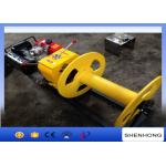 China Cable Pulling Gas Powered Winch Air Cooled Diesel Engine 840×600×500 for sale