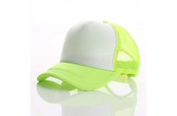 China OEM 5 Panel Trucker Cap Bulk Blank Trucker Mesh Hat Without Logo supplier