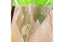 China Virgin Pulp Protective Honeycomb Kraft Paper 80gsm Cushion Paper Roll supplier