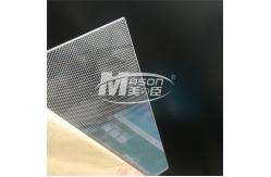 China Laser Dotting Engraving 2.0mm Acrylic Light Guide Plate For Light Box supplier
