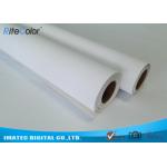 Poly - Cotton Blend Inkjet Cotton Canvas , Waterproof Canvas Printer Paper