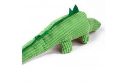 China Crocodile Plush Voice Toy For Puppy Teeth Grinding  / Cleaning supplier