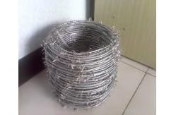 China Rustproof Double Wire Twist Braided 12 Gauge Barbed Wire Coil BWG12xBWG12 supplier