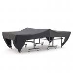 280x154x76cm 210D Table Tennis Cover With Elastic Hem Prevent Damage for sale