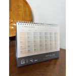 PMS Color UV Varnish Paper Desk Calendar Paper IIIustrator 128gsm for sale