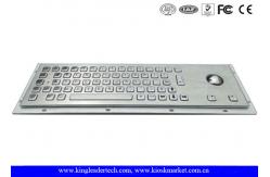 China Kiosk Keyboard And Trackball Keyboard Stainless Steel With Pointing Devise supplier