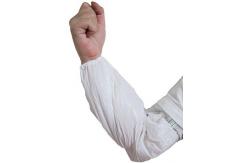 China White PE Disposable Oversleeve 18 Inch Sleeve Protectors For Arms supplier