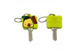China Personalized Promotional Gifts For Clients 3D Soft PVC Rubber Keychain supplier