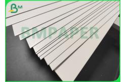 China 1.5mm High Thick C1S Paper board Grey Back One Side White Coated supplier