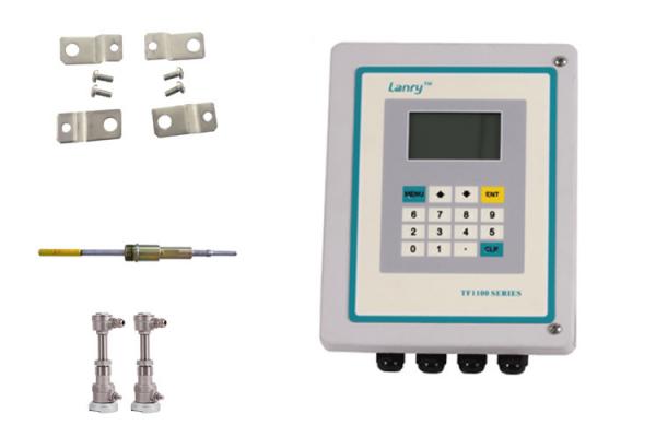 Water Industry Ultrasonic Liquid Flow Meter TF1100-EI With Insertion Sensor