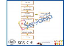 China ISO 200 - 50000LPD Plastic Bottle Package Cheese Making Machine With SUS304 SUS316L supplier